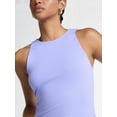 thumbnail image 4 of Scoop Women's High Neck Contour Tank Top, Sizes XS-XXL, 4 of 4