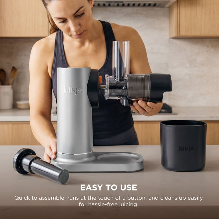 Free Shipping! Ninja Cold Press Juicer 150W with 18oz Jug, 30oz