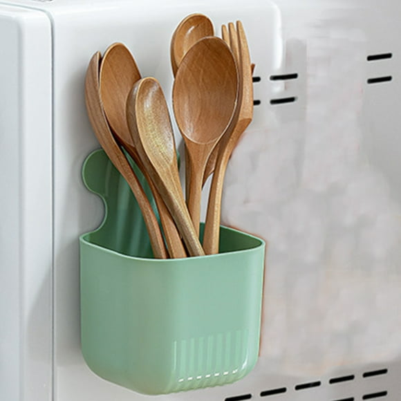 Magnetic Absorber, Refrigerator Side Wall Hanging Storage Device, Household Perforation- With Magnetic Strip Small Storage Device