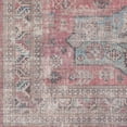 thumbnail image 3 of Farrell Machine Washable Traditional Area Rug in Aqua |FRL-2300, Rnr 2'7" x 7'3", 3 of 3