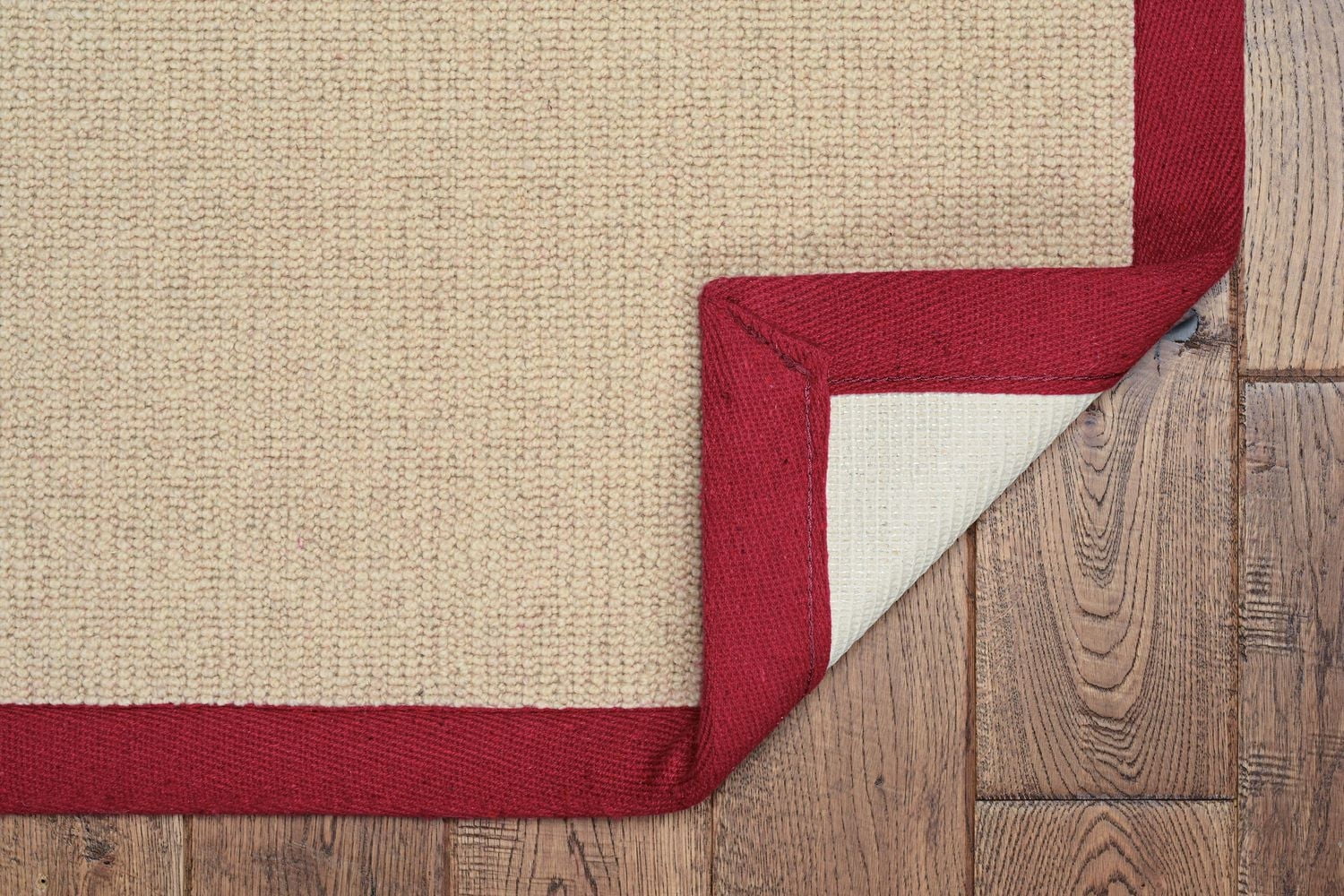 Athena Natural & Red 1'10" x 2'10" Accent Rug