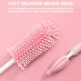 thumbnail image 6 of FZFLZDH 3 Pack Silicone Baby Bottle Cleaning Brush Set - Long Handle Bottle Cleaner for Washing Narrow Bottles, Thermos, Hydro Flask, Sports Water Bottles, Nipple Brush and Straw Brush, 6 of 7