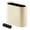 Cream color, variant on Lidless Waste Bin for Compact Areas Space Saving Includes Trash Bags Color Varies