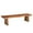 Brown, variant on Pemberly Row 75" Live Edge Solid Wood Dining Bench in Dark Brown
