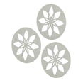 thumbnail image 2 of Cup Coasters3 Pcs Metal Coasters Metal Coasters Drink Coasters Exquisite Design, 2 of 8