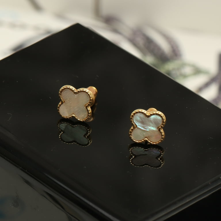 LeCalla 925 Sterling Silver 18K Gold-Plated Mother Of Pearl
