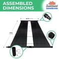 thumbnail image 4 of 2-2'X12' SunQuest Solar Pool Heater with Diverter And Roof/Rack Mounting Kit, 4 of 8