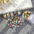 thumbnail image 3 of U8MO 100 Mixed Color Flatback Resin Mini Flower Cabochons 6mm Nail Art Tip + Box-1# Flower, 3 of 8