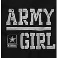 thumbnail image 2 of US Army Girl Military Star Logo Women's T Shirt Ladies Tee Brisco Brands S, 2 of 5