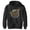 Black, variant on Boy's Star Wars: The Mandalorian The Child Circle Halo Pull Over Hoodie Black Medium