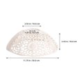 thumbnail image 2 of CRAFTHROU Rustic Lampshades Woven Light Shade Iron Decoration Interior Decorators 1Pack, 2 of 8