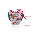 thumbnail image 2 of Inteprter Colgante de resina de árbol de Navidad de estilo de dibujos animados, adorno colgante con cuerda roja, decoración de ventana de pared de Kits de decoración para fiestas Tipo 6 Inteprter HA010000-06, 2 of 6