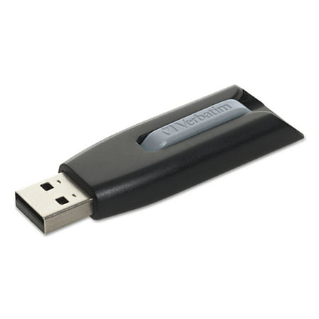 Verbatim Store 'n' Go V3 USB 3.0 Drive, 16GB, Black/Gray