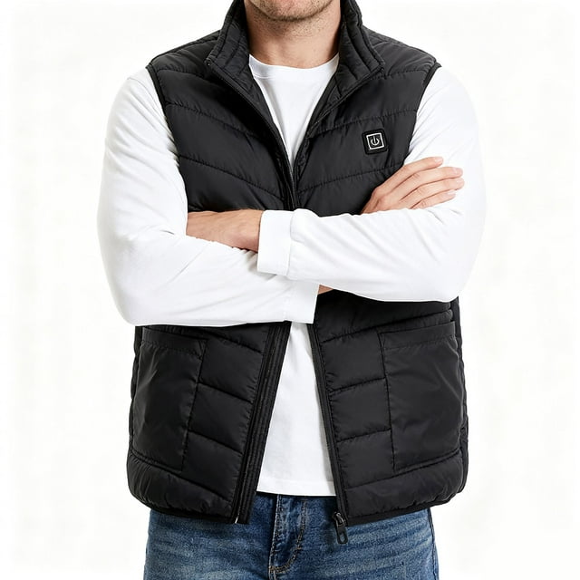 BotaniNest Veste Chauffante Polyvalente avec Dix Niveaux de Chauffage pour une Chaleur et un Confort Optimaux, Parfaite pour les Activités de Plein Air et les Situations par Temps Froid