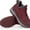 red, variant on EXNOVFC Winter Snow Boots for Women: Slip on Waterproof Boots - Insulated Warm Fur Lined Walking Outdoor Ankle Booties
