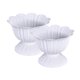 thumbnail image 2 of Adornos decorativos, regalos de decoración, macetas de plástico adecuadas para arreglos florales de imitación, macetas ingeniosas para jardinería, macetas de plástico divididas por la mitad., 2 of 6