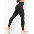 thumbnail image 2 of High Waist Yoga Pants with Pockets for Women 4 Way Stretch Yoga Leggings Workout Running Pants, 2 of 6