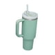 thumbnail image 1 of Vaso de vaso para automóvil con asa, alta capacidad, regalos para hombres y mujeres, taza de acero inoxidable sellada de 40 para café, bebidas azul eléctrico Soledad vaso con asa, 1 of 10