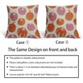thumbnail image 6 of Pink Orange Pumpkin Fall Pillow Covers 16x16 Set of 2 Autumn Harvest Print Thanksgiving Decorative Throw Pillows Outdoor Farmhouse Cushion Case Seasonal Decor for Couch Sofa Bed, 6 of 6