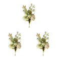 thumbnail image 3 of Inteprter Ramo falso de tela, reemplazo de simulación decorativa para el hogar, cocina, jardín, fiesta, centros de , flores artificiales Type1 NO1, 3 of 6
