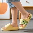 thumbnail image 5 of uobin Slippers for Toddler Boys Girls Sandals Cute Cartoon Bear Print Summer House Slides Indoor Outdoor Comfortable Shower Slippers, 5 of 9