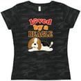 thumbnail image 3 of Inktastic Beagle Dog Lover Women's T-Shirt, 3 of 5