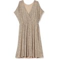 thumbnail image 4 of walmart Essentials Womens Women's Plus Size Surplice Dress_dnu, 4 of 5