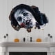 thumbnail image 3 of Pegatinas de ventana de Halloween Brillar grandes de demonio aterrador para Decoración de fiestas de Halloween, 3 of 4