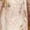 Gold, variant on Women's Champagne Floral Jacquard Midi Dress Off Shoulder Short Sleeve High Low Pockets Formal Dress