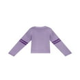thumbnail image 4 of Chandail pour Femmes Manches Longues Col Tricoté Cœur Ample Fête de Rue Chemise Décontractée Rose TG, 4 of 5