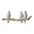 thumbnail image 1 of keepw Vintage Wall Hanging Hooks Durable For All Settings Versatile Usage Wall Mounted Hook Rack White, 1 of 6