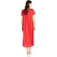 thumbnail image 2 of Shadowline Long Gown with Flower Petal Embroidery and Flutter Sleeves - 32280, 2 of 2