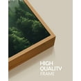 thumbnail image 5 of SHENIFY Green Fog Pine Tree Wall Art 16x24in3pcs Natural Framed Nature Misty Nordic Forests Morden Decor Artwork Prints Rustic Living Room Home Office, 5 of 7