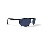 PRX Clawz Men’s Fashion Sunglasses in Matte Brown, Square, Metal, 62-16-130, with Case