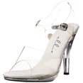 thumbnail image 2 of Ellie Shoes E-421-Brook Sandale Transparente à 4 Talons 10 / Transparent, 2 of 3