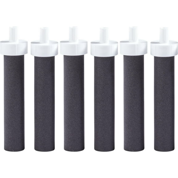 Filtre de rechange pour bouteille Brita, réduit les contaminants tout en conservant les minéraux sains, certifié par la WQA pour la réduction du chlore afin d’améliorer le goût de l’eau, fabriqué sans