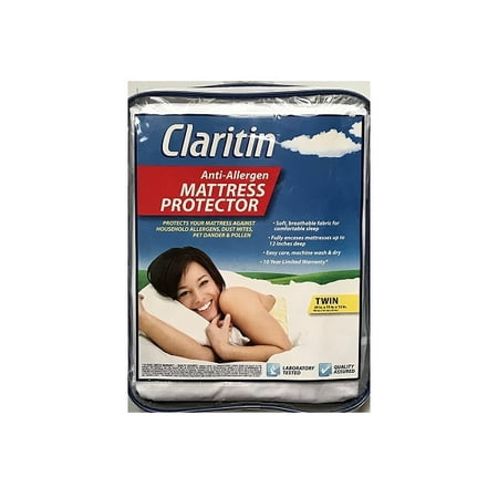 Claritin Anti-Allergen Mattress Protector Twin (Best Anti Allergy Mattress)