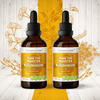 Tame the Monster Alcohol-FREE Extract, Tincture, Glycerite Ashwagandha,St. John's Wort , Eleuthero Siberian Ginseng, Ginkgo, Valerian, Mucuna. Mood Balance Formula 2x4 oz