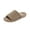 Brown#690719N, variant on Zorvxlyn Winter Fuzzy Slippers for Women Striped Slip on Comfy Winter Warm Plush Fuzzy Slippers for Women Cozy Home Bedroom Woman House Shoes
