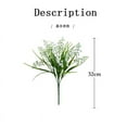 thumbnail image 2 of Kokovifyves Home Decor Clearance under $5 5-fork Valley of The Valley Spring Grass Lilys of The Valley Flower Simulation Plant Plastic Flower Bunch Flower Potted Flower Green Decoration, 2 of 9