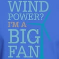 thumbnail image 3 of CafePress - Wind Power Big Fan Dark T Shirt - Men's Classic Graphic Cotton T-Shirt, 3 of 4