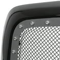 thumbnail image 4 of Spec-D Tuning Glossy Black Rivet Bolt Mesh Style Front Hood Grille w/ Shell Compatible with 2002-2005 Dodge Ram 1500, 2003-2005 Dodge Ram 2500 3500, 4 of 7