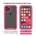 thumbnail image 2 of 2019 iPhone 11 6.1" Case, Phone Case for iPhone XI with Screen Protector, Full-body Rugged Bumper iPhone 11 Case with Tempered Glass Screen Protector Shockproof Clear Back Slim Cover, 2 of 8