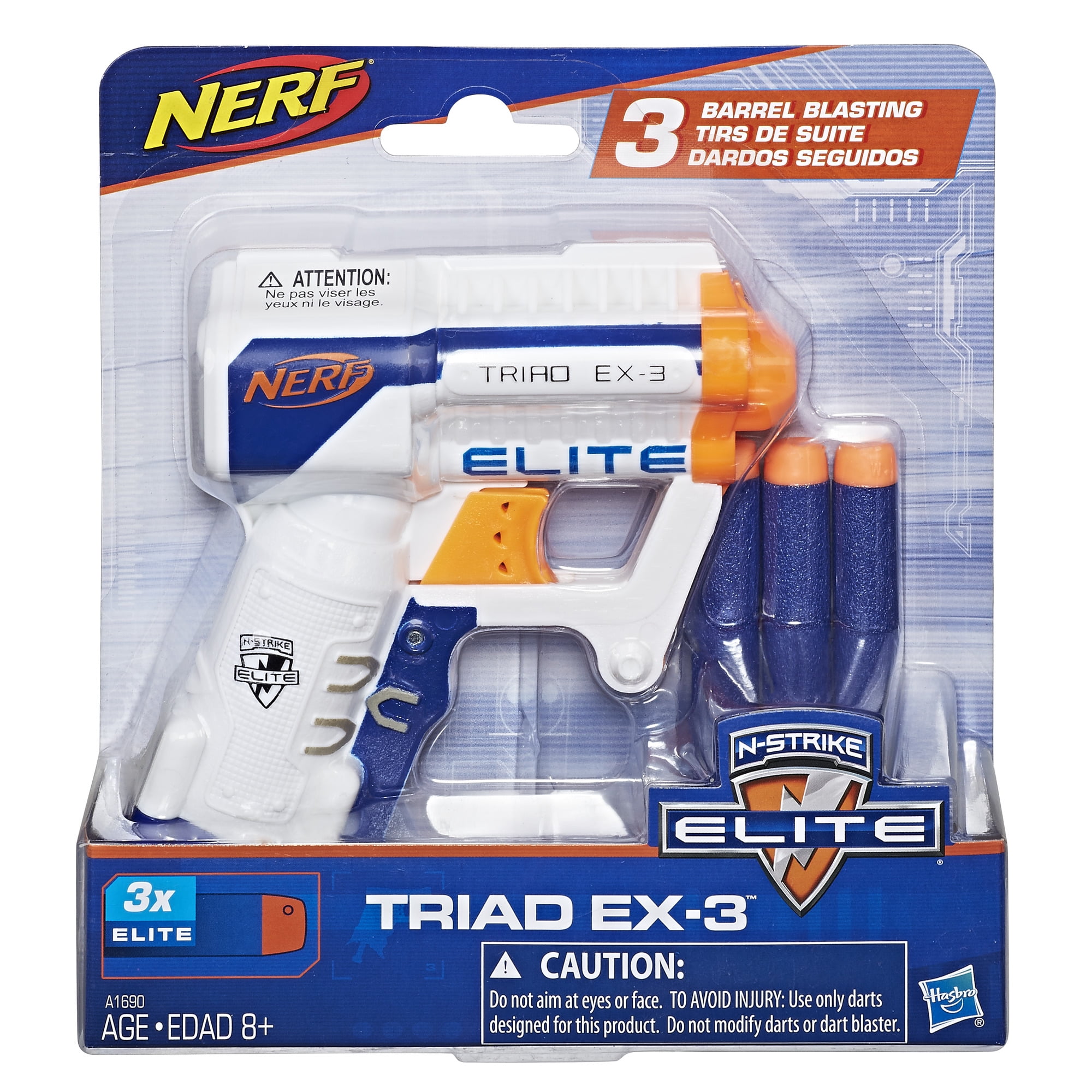 Nerf N-Strike Elite Triad Blaster Nerf Darts - Walmart.com