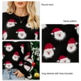 thumbnail image 1 of Mujeres Navideñas Séter Santa Santa Cuello Redondo Campo Larga RECHERO DE JARRA DRANTERDIDA PARA ENVIERNO DE OTORO, 1 of 7