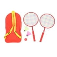 thumbnail image 2 of Badminton Rackets for Children,Kids Badminton Rackets Set with 2 Shuttlecocks 1 Table Tennis Ball for Indoor Outdoor Sport Game, 2 of 7