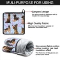 thumbnail image 7 of German Shepherd Kitchen Oven Mitt and Pot Holder Sets 2 Pcs for Baking, Cooking and Grilling, Heat Resistant Up To 392 °F, 7 of 7