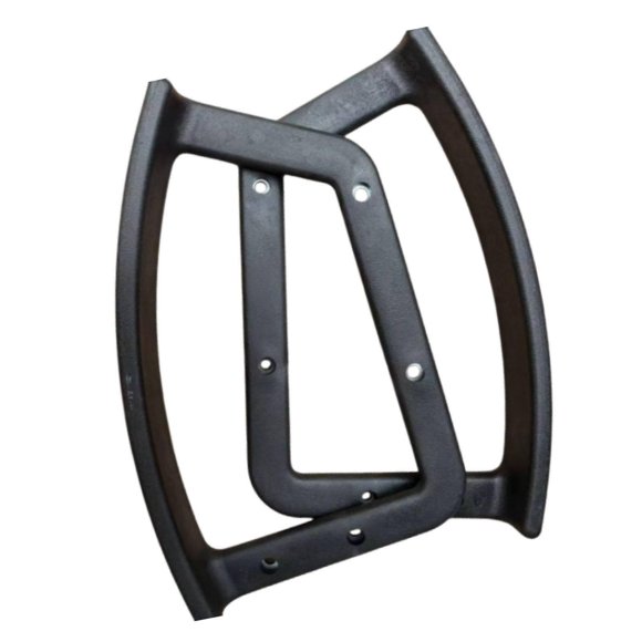 1 par de anillos para reposabrazos de silla de oficina. Fáciles de instalar, profesionales, prácticos y duraderos. Accesorios para sillas de oficina.