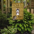 thumbnail image 2 of Caroline's Treasures BB1466GF Alaskan Malamute Spoiled Dog Lives Here Flag Garden Size , Small, multicolor, 2 of 3
