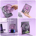 thumbnail image 2 of ATUPEN Desk Fan, Portable Fan USB Rechargeable for Office Desktop Bedroom & Women Men Gifts, 2 of 6